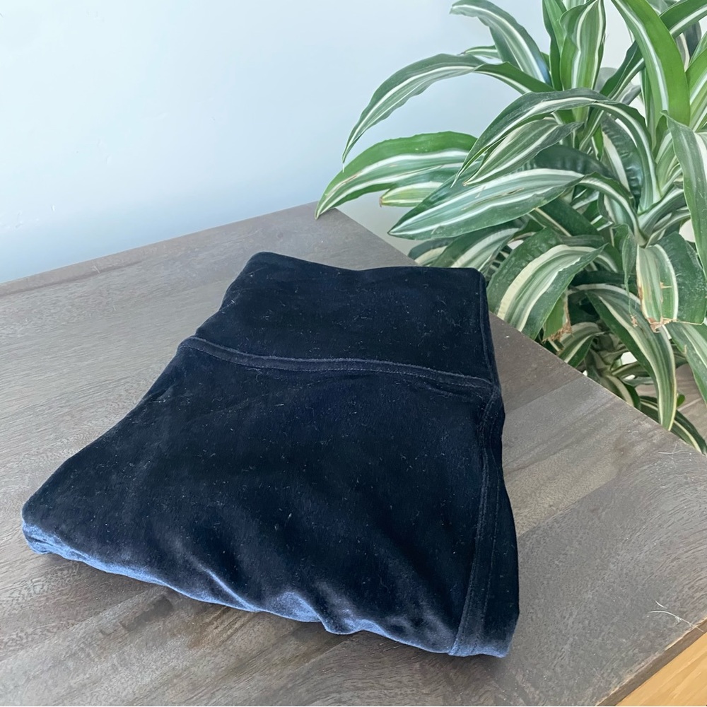 Lululemon Velvet Velour Leggings - Black